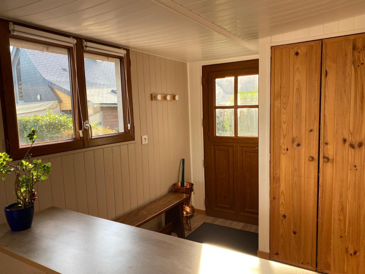 Chaleureux Chalet En Bord De Mer Мервил-Франсвил-Плаж Екстериор снимка